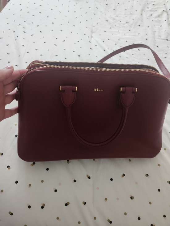 Lauren Ralph Lauren Handbags - Women's Red Leather Purse